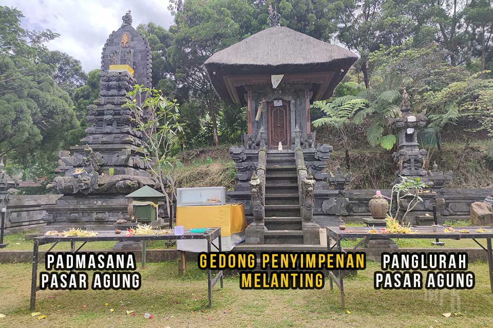 Pelinggih Pura Melanting